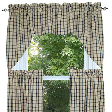 Langford - Black Tan Swag SW600011 - The Fox Decor